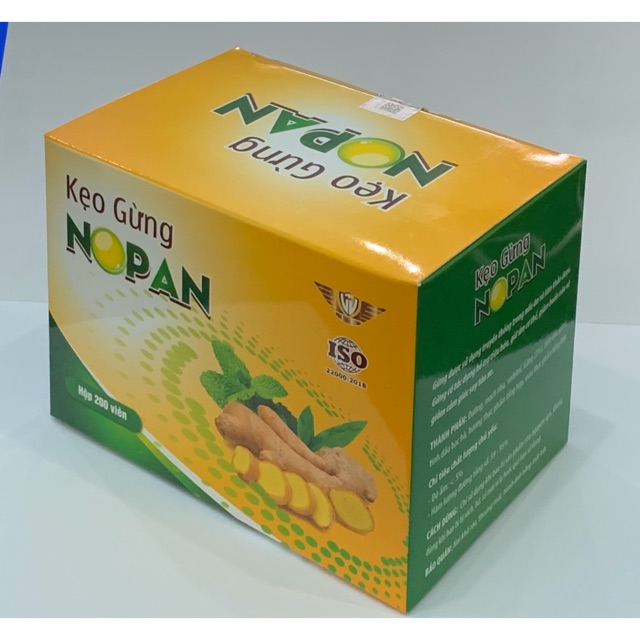 Viên Kẹo Gừng Nopan Kingphar (H/200V)